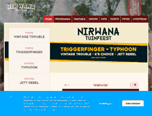 Tablet Screenshot of nirwanatuinfeest.nl
